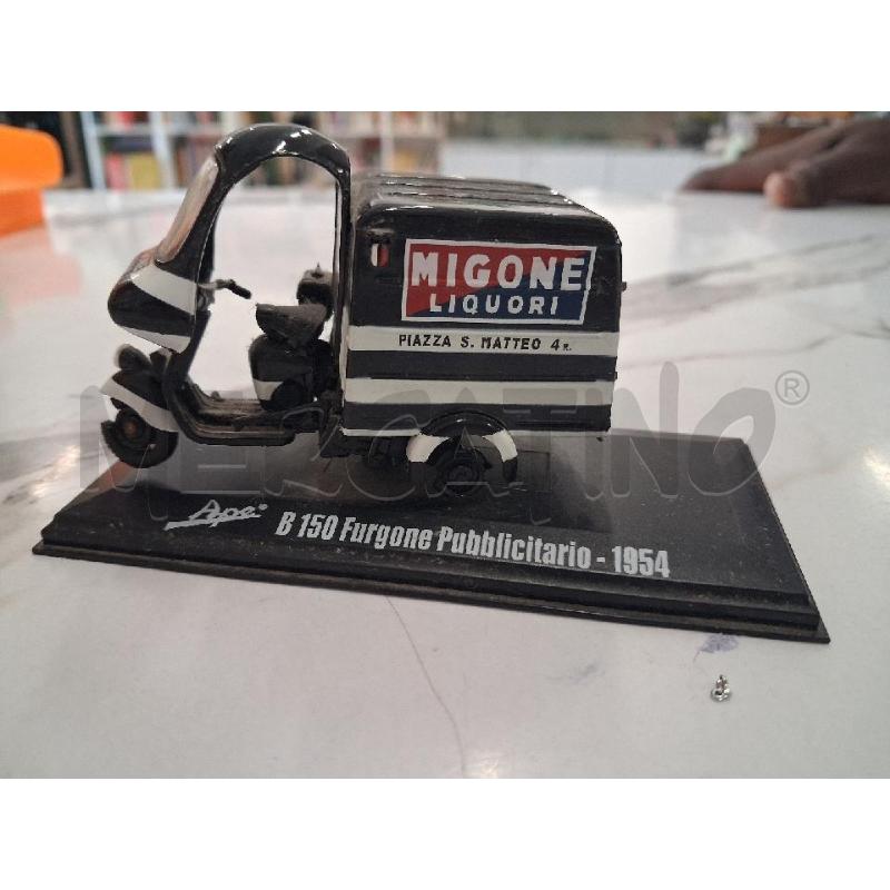 MODELLINO AUTO FURGONE PUBBLICITARIO APE B 150 1954 | Mercatino dell'Usato San giorgio del sannio 1