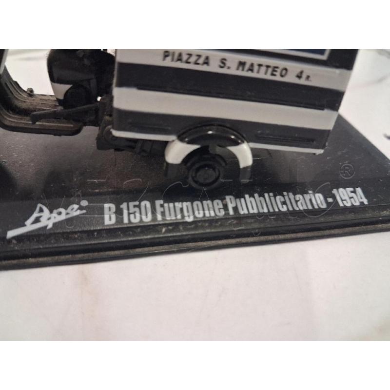 MODELLINO AUTO FURGONE PUBBLICITARIO APE B 150 1954 | Mercatino dell'Usato San giorgio del sannio 4