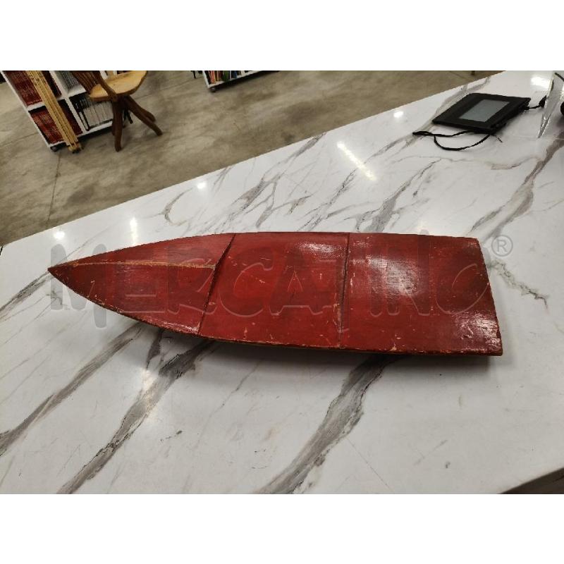 MODELLINO BARCA LEGNO  | Mercatino dell'Usato San giorgio del sannio 4