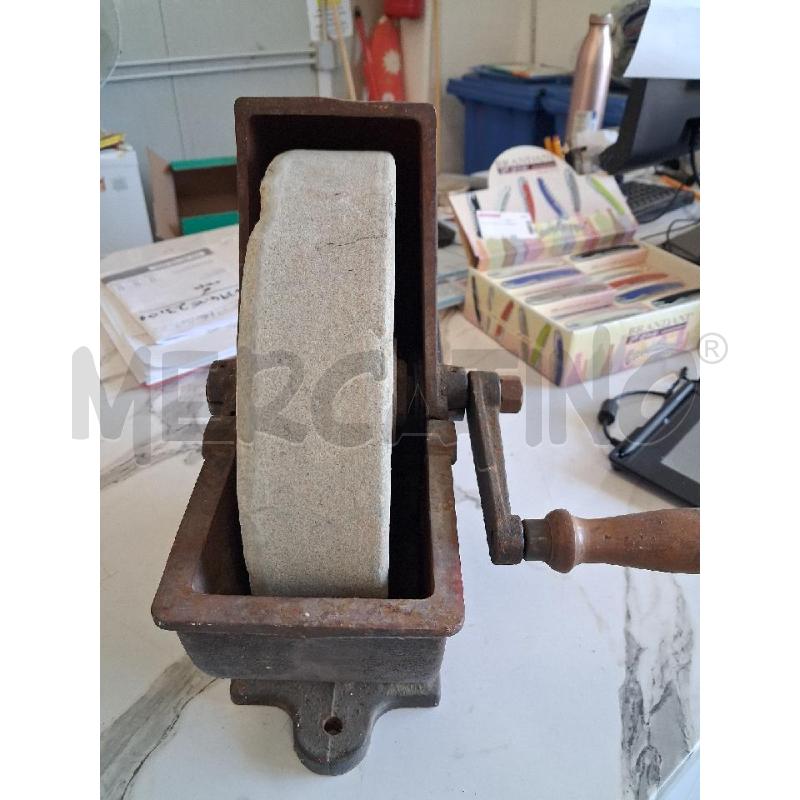 MOLA DA BANCO GHISA MANIGLIA LEGNO  | Mercatino dell'Usato San giorgio del sannio 2
