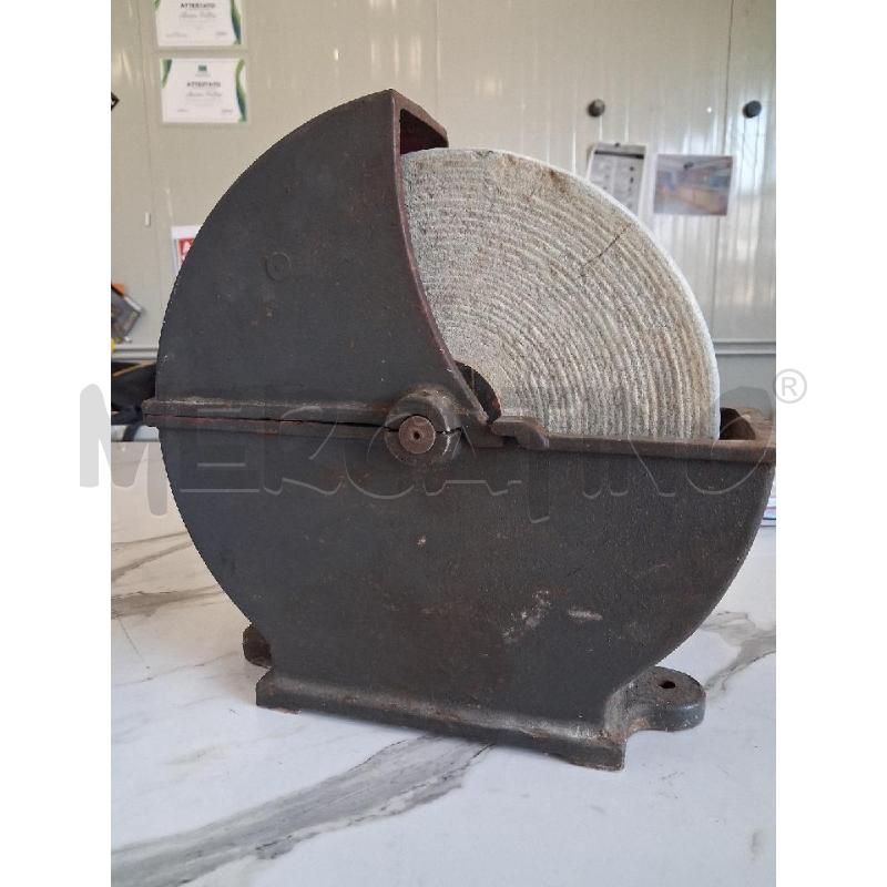 MOLA DA BANCO GHISA MANIGLIA LEGNO  | Mercatino dell'Usato San giorgio del sannio 3