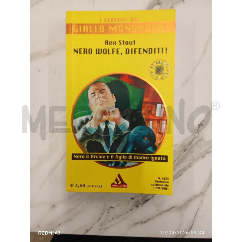 NERO WOLFE  | Mercatino dell'Usato San giorgio del sannio 1