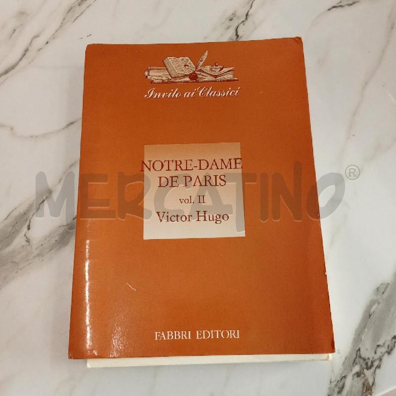 NOTRE DAME DE PARIS II VOL | Mercatino dell'Usato San giorgio del sannio 1