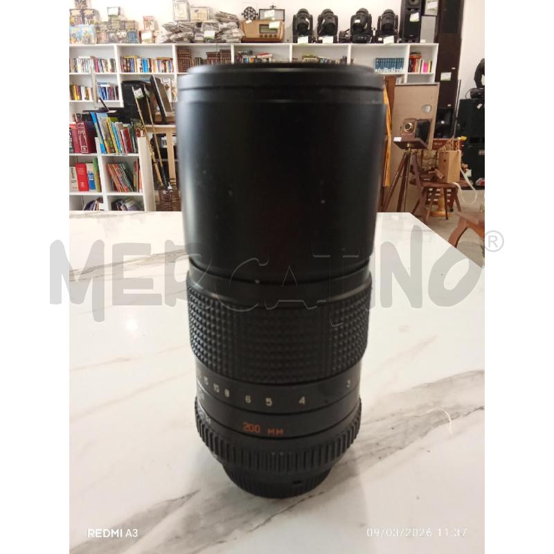 OBIETTIVO FOTOCAMERA TEAEAP - H 3,5 200 | Mercatino dell'Usato San giorgio del sannio 1