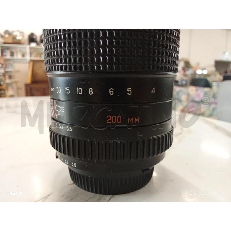 OBIETTIVO FOTOCAMERA TEAEAP - H 3,5 200 | Mercatino dell'Usato San giorgio del sannio 4