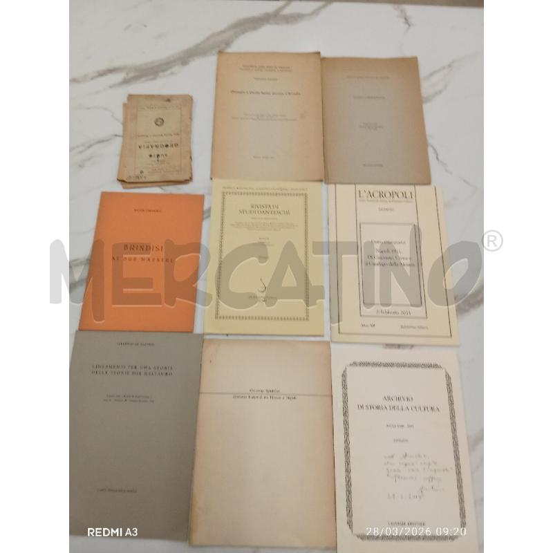 OPUSCOLI VINTAGE GRUPPO  | Mercatino dell'Usato San giorgio del sannio 1