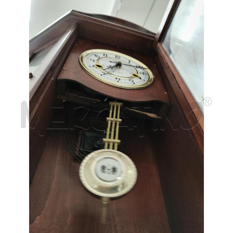 OROLOGIO A PENDOLO CON BACHECA DA SISTEMARE  | Mercatino dell'Usato San giorgio del sannio 3