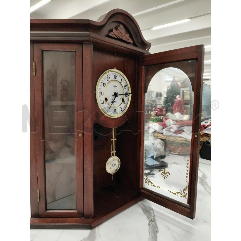 OROLOGIO A PENDOLO CON BACHECA DA SISTEMARE  | Mercatino dell'Usato San giorgio del sannio 4