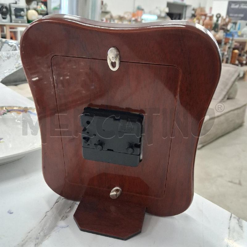 OROLOGIO DA APPOGGIO ARGENTATO  | Mercatino dell'Usato San giorgio del sannio 2