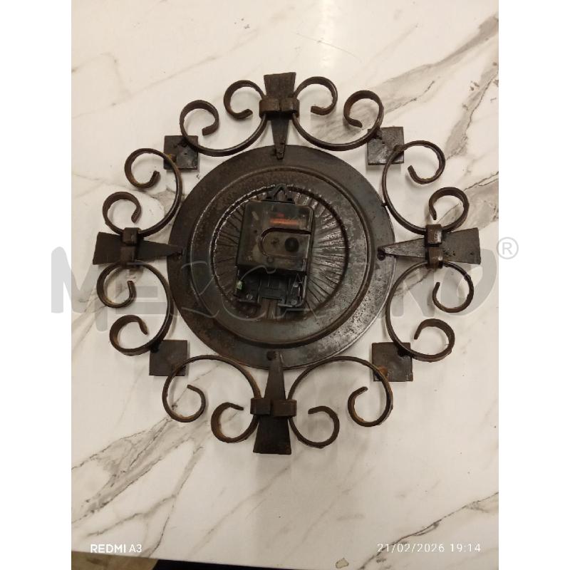 OROLOGIO DA PARETE RAMATO  | Mercatino dell'Usato San giorgio del sannio 2