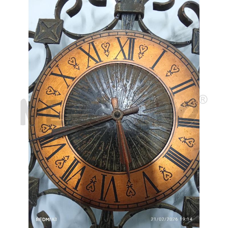 OROLOGIO DA PARETE RAMATO  | Mercatino dell'Usato San giorgio del sannio 3