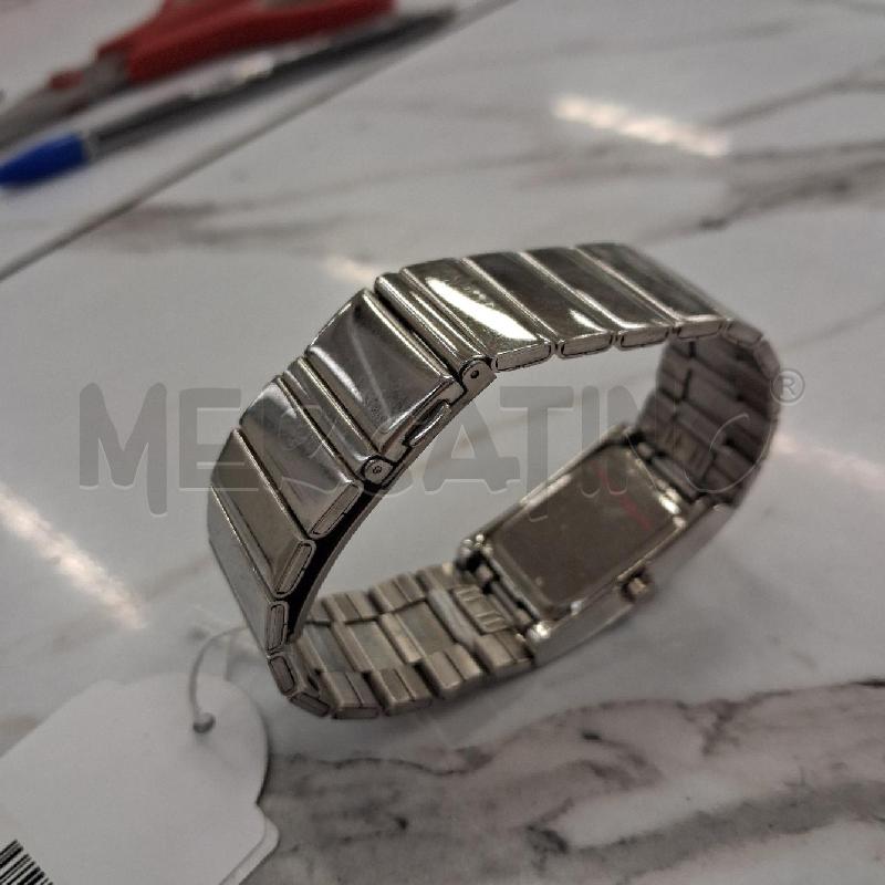 OROLOGIO DA POLSO ACCIAIO QUAD NERO QUADRATO | Mercatino dell'Usato San giorgio del sannio 3