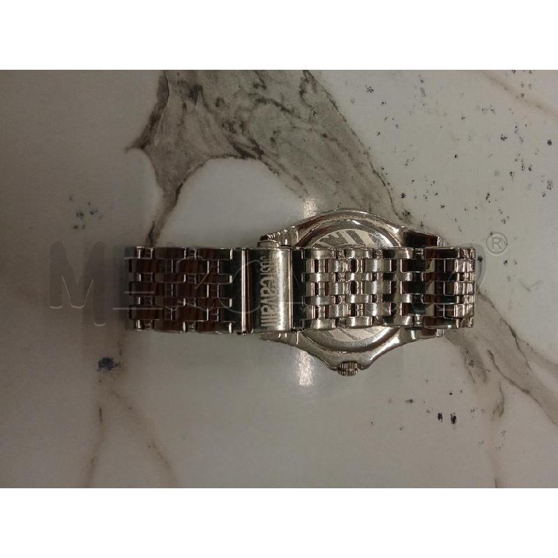 OROLOGIO DA POLSO ARGENTATO JUST CAVALLI STRASS MANCANTE  | Mercatino dell'Usato San giorgio del sannio 2
