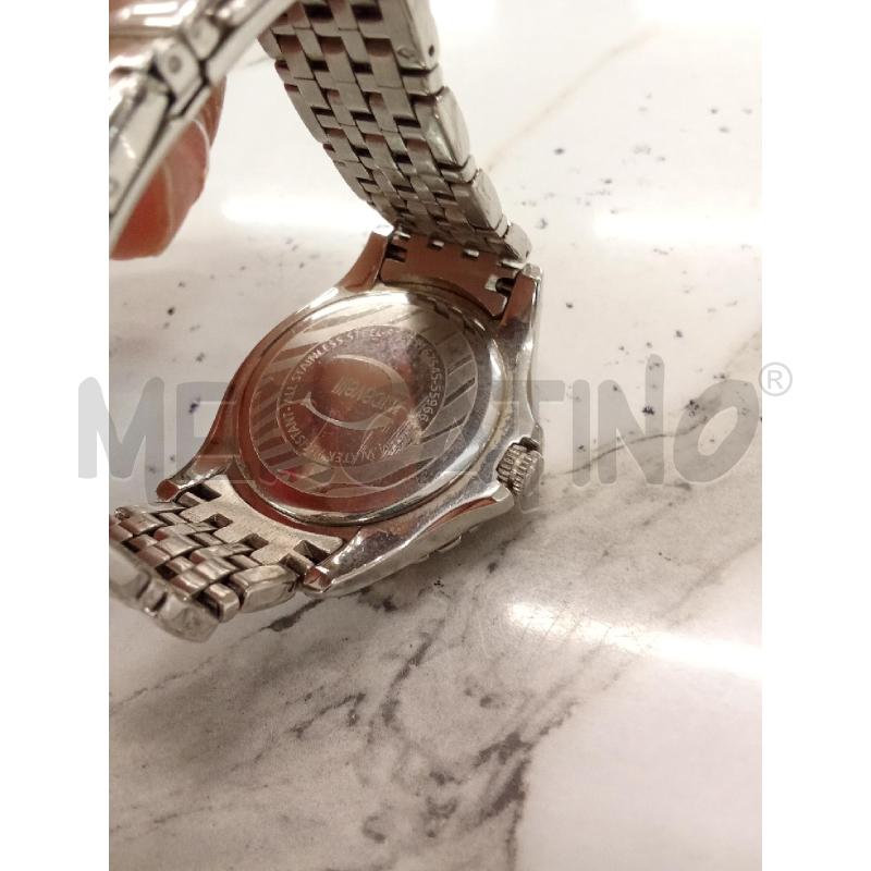 OROLOGIO DA POLSO ARGENTATO JUST CAVALLI STRASS MANCANTE  | Mercatino dell'Usato San giorgio del sannio 3
