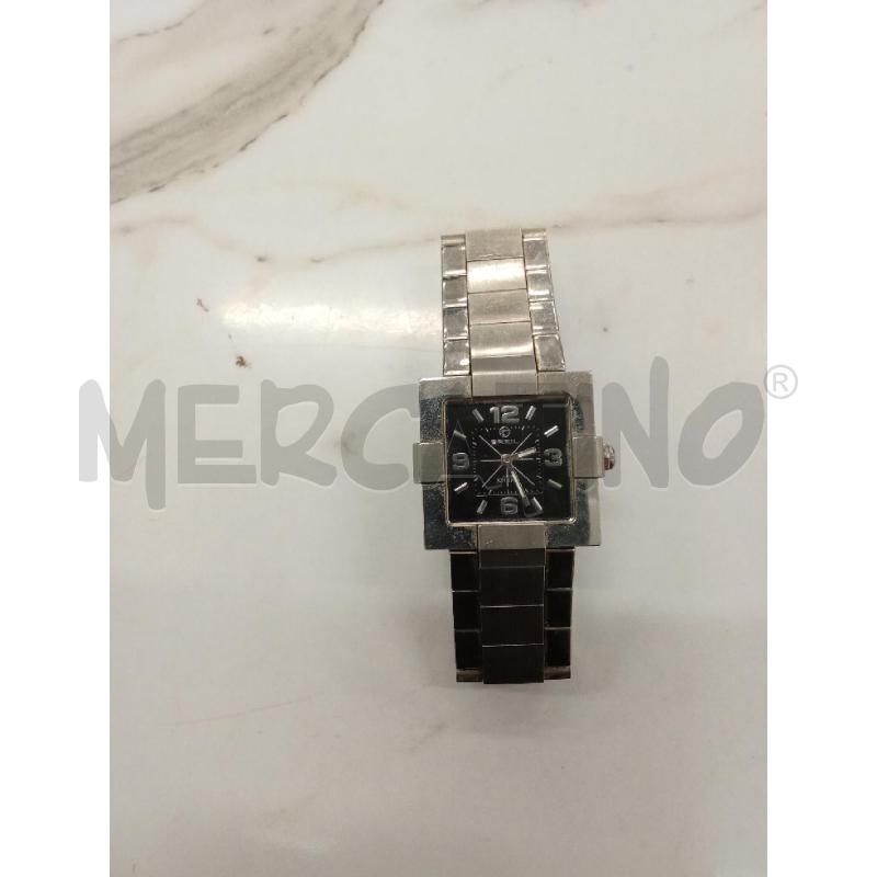 OROLOGIO DA POLSO BREIL QUADRANTE QUADRATO NERO ACCIAIO  | Mercatino dell'Usato San giorgio del sannio 1