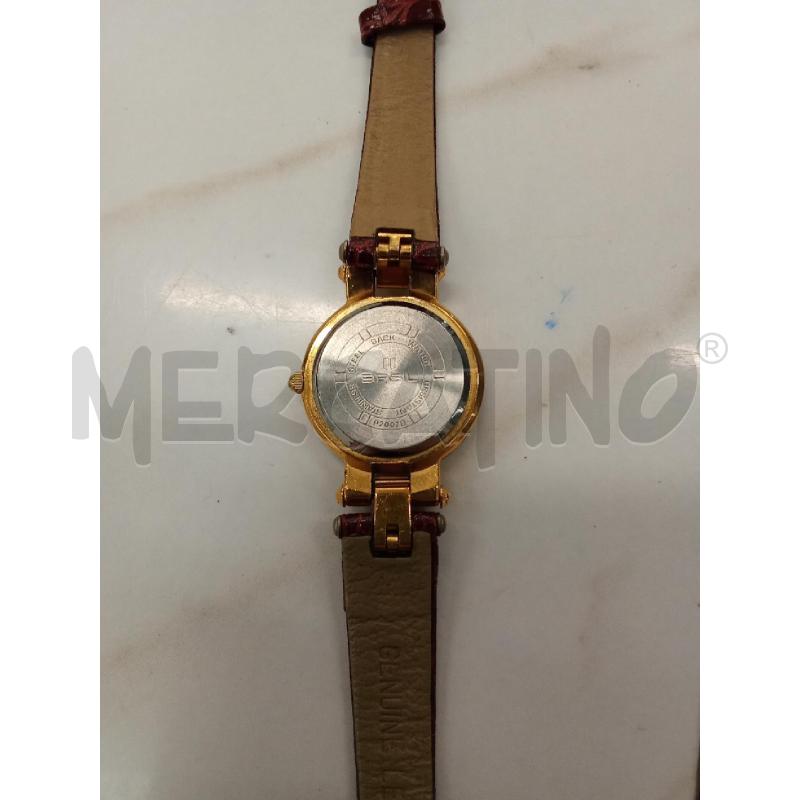 OROLOGIO DA POLSO BREIL QUAD MADREPERLA ROSSO CINTURINO BORDEAUX | Mercatino dell'Usato San giorgio del sannio 4