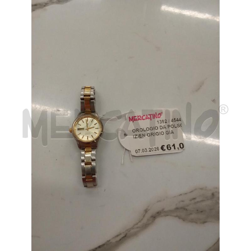 OROLOGIO DA POLSO CITIZIEN GRIGIO GIALLO  | Mercatino dell'Usato San giorgio del sannio 1