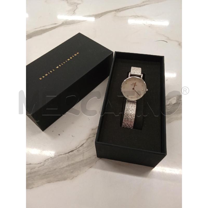 OROLOGIO DA POLSO DONNA ARGENTATO DANIEL WELLINGTON  | Mercatino dell'Usato San giorgio del sannio 1