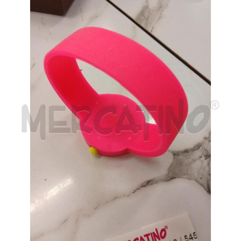 OROLOGIO DA POLSO ROSA QUADRANTE ZEBRATO O CLOCK  | Mercatino dell'Usato San giorgio del sannio 3