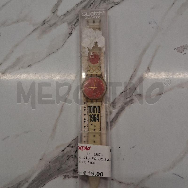 OROLOGIO DA POLSO SWATCH TOKYO 1964 | Mercatino dell'Usato San giorgio del sannio 1