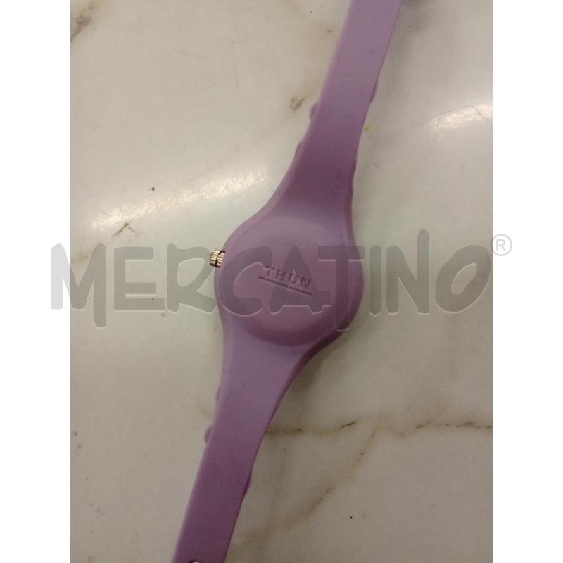 OROLOGIO DA POLSO THUN LILLA QUADRANTE FIORI GIALLO  | Mercatino dell'Usato San giorgio del sannio 3