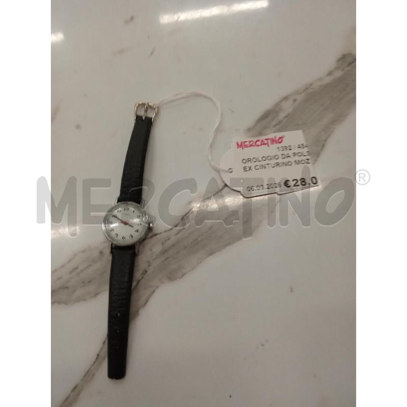 OROLOGIO DA POLSO TIMEX CINTURINO MOZZATO NERO MOVIMENTO | Mercatino dell'Usato San giorgio del sannio 1