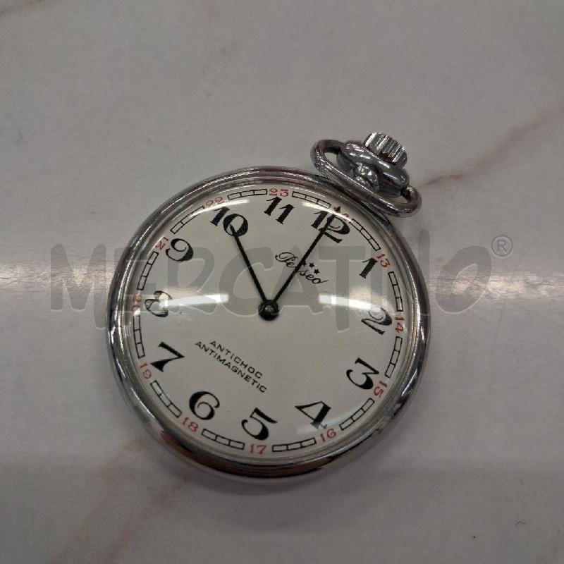 OROLOGIO DA TASCHINO ARGENTATO PERSEO DA RIVEDERE | Mercatino dell'Usato San giorgio del sannio 3