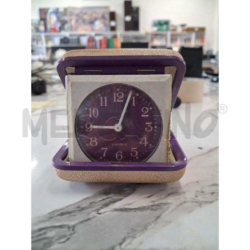 OROLOGIO EUROPA VIOLA CUSTODIA BIANCA DIFETTI  | Mercatino dell'Usato San giorgio del sannio 1