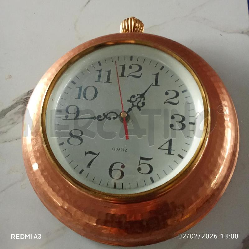 OROLOGIO MARTELLATO RAMATO  | Mercatino dell'Usato San giorgio del sannio 1