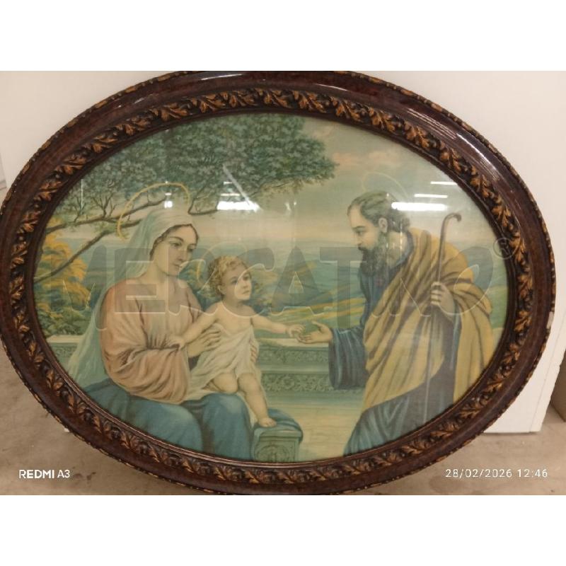 OVALE STAMPA SACRA FAMIGLIA  | Mercatino dell'Usato San giorgio del sannio 1