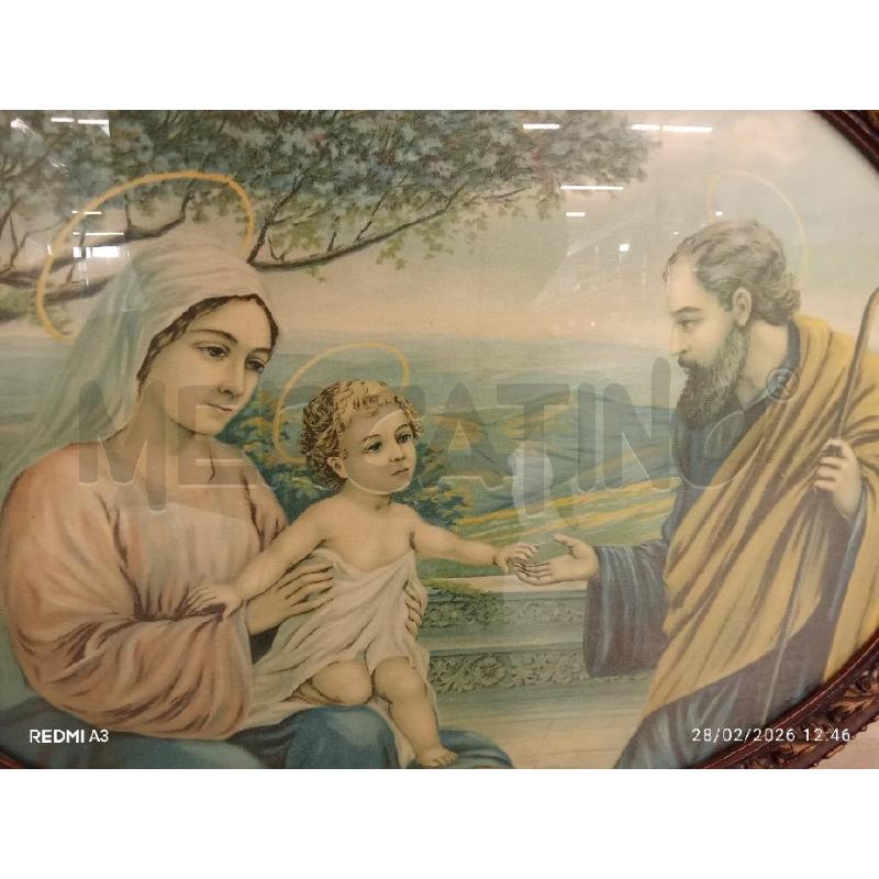 OVALE STAMPA SACRA FAMIGLIA  | Mercatino dell'Usato San giorgio del sannio 3