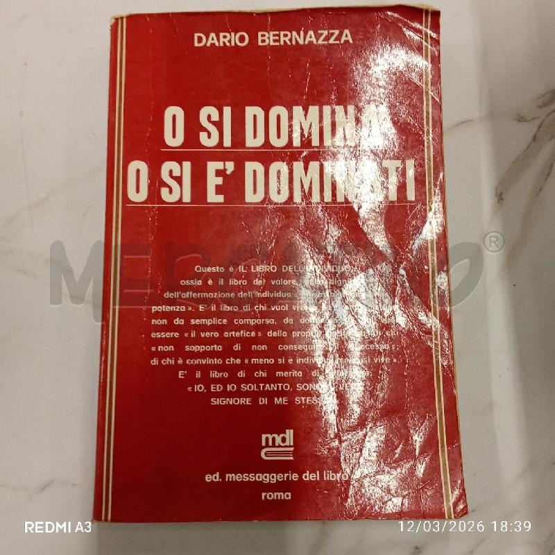 O SI DOMINA O SI È DOMINATI  | Mercatino dell'Usato San giorgio del sannio 1