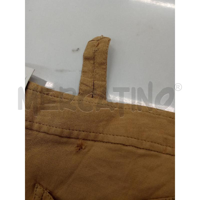 PANTALONE DONNA BEIGE BOTTONI TONDI ARGENTATI  | Mercatino dell'Usato San giorgio del sannio 4