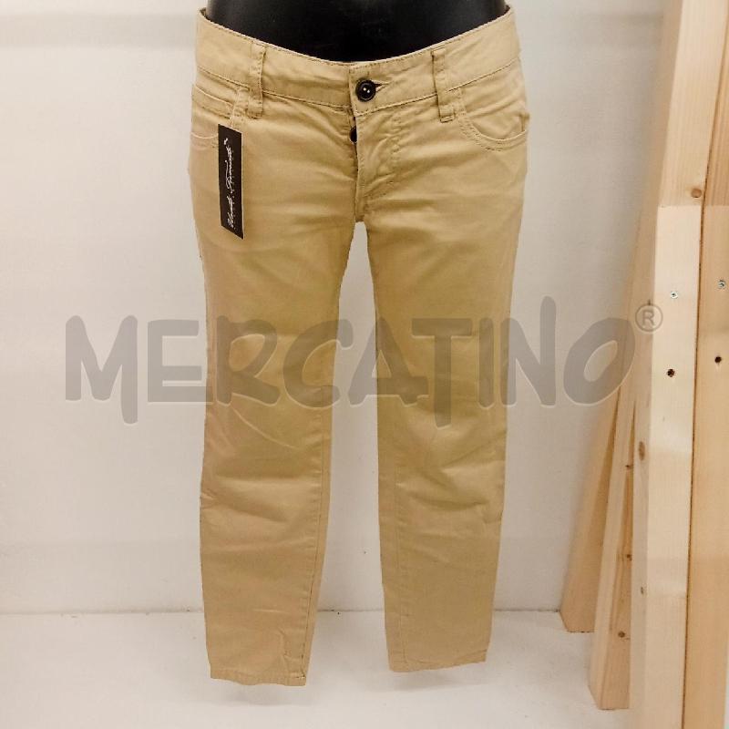 PANTALONE DONNA BEIGE DSQUARED BOTTONI MARRONI | Mercatino dell'Usato San giorgio del sannio 1