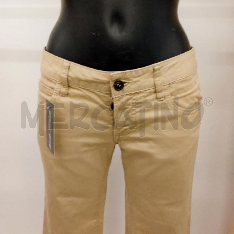 PANTALONE DONNA BEIGE DSQUARED BOTTONI MARRONI | Mercatino dell'Usato San giorgio del sannio 2