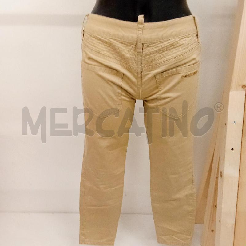 PANTALONE DONNA BEIGE DSQUARED BOTTONI MARRONI | Mercatino dell'Usato San giorgio del sannio 3