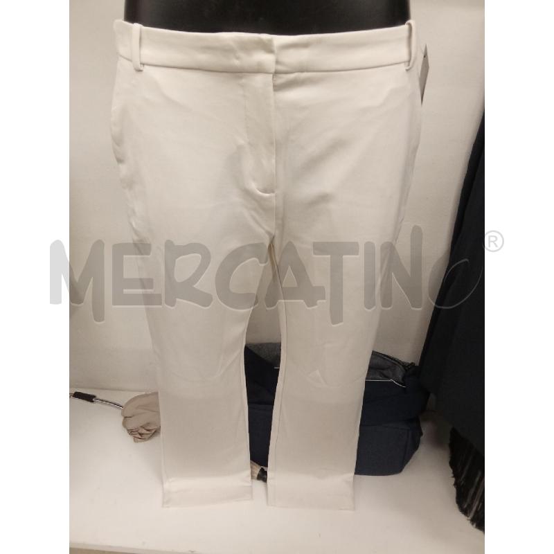 PANTALONE DONNA BIANCO CLASSICO  | Mercatino dell'Usato San giorgio del sannio 1