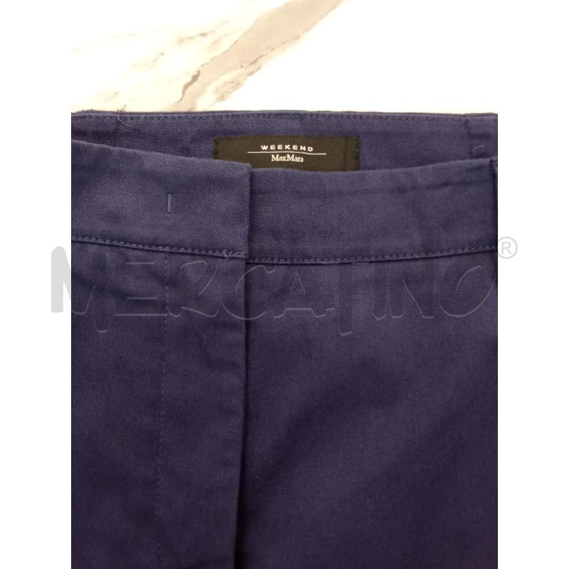 PANTALONE DONNA BLU WEEKEND MAX MARA MODELLO FLARE  | Mercatino dell'Usato San giorgio del sannio 3