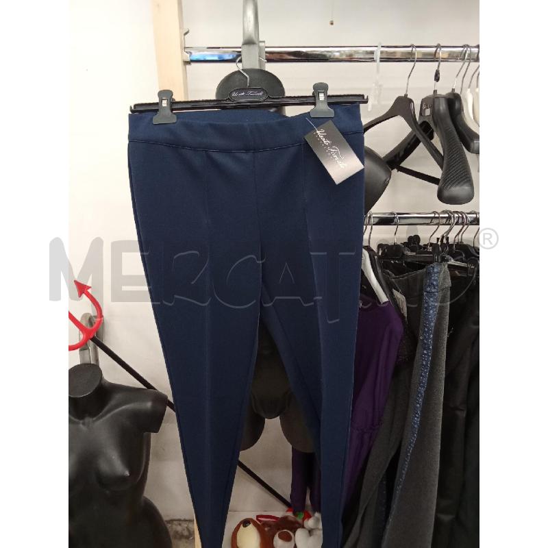 PANTALONE DONNA CLIPS MORE BLU ELASTICI | Mercatino dell'Usato San giorgio del sannio 1