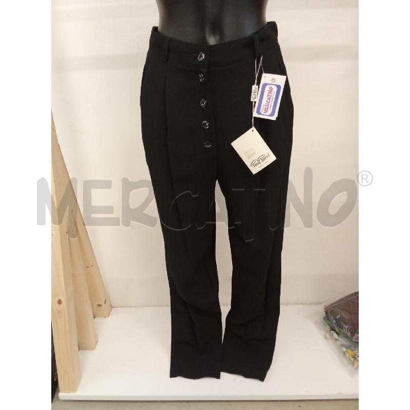 PANTALONE DONNA NERO BOTTONI V.ALTA POUT TORRI | Mercatino dell'Usato San giorgio del sannio 1