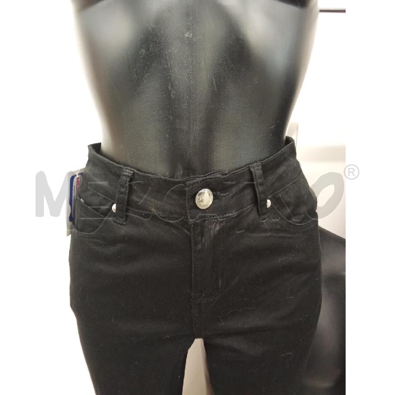 PANTALONE DONNA NERO CAMOMILLA SLIM CON LACCI CAVIGLIA | Mercatino dell'Usato San giorgio del sannio 2