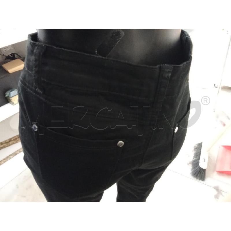 PANTALONE DONNA NERO CAMOMILLA SLIM CON LACCI CAVIGLIA | Mercatino dell'Usato San giorgio del sannio 3