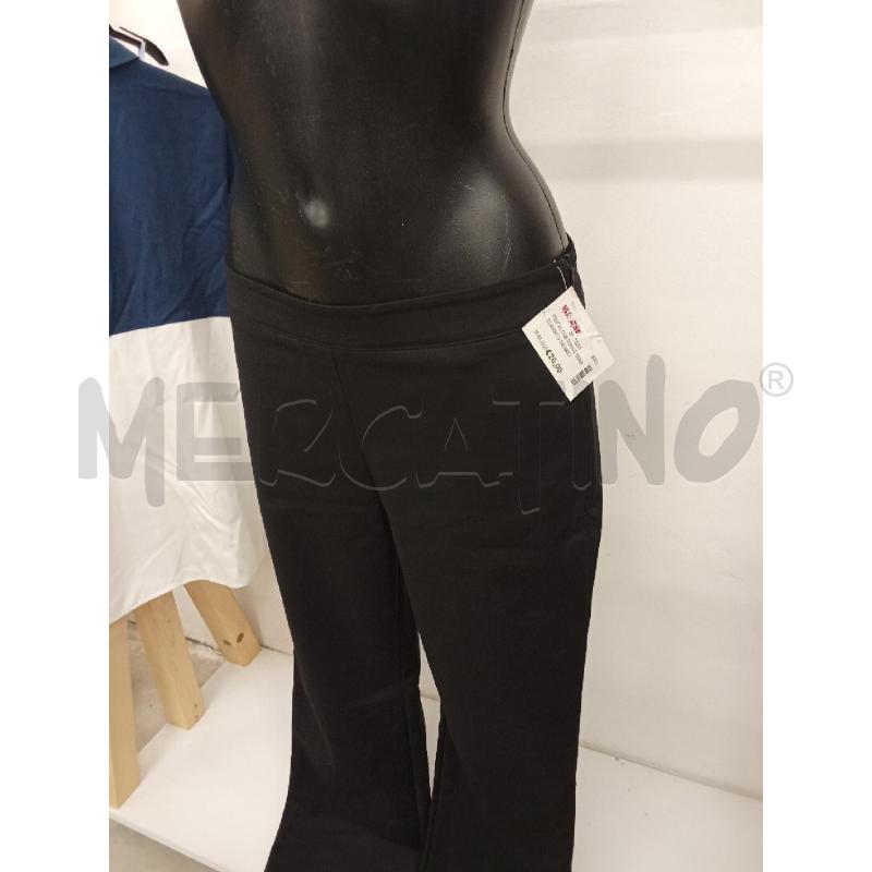PANTALONE DONNA NERO CLASSICO SIGARETTA LANACAPRINA  | Mercatino dell'Usato San giorgio del sannio 2
