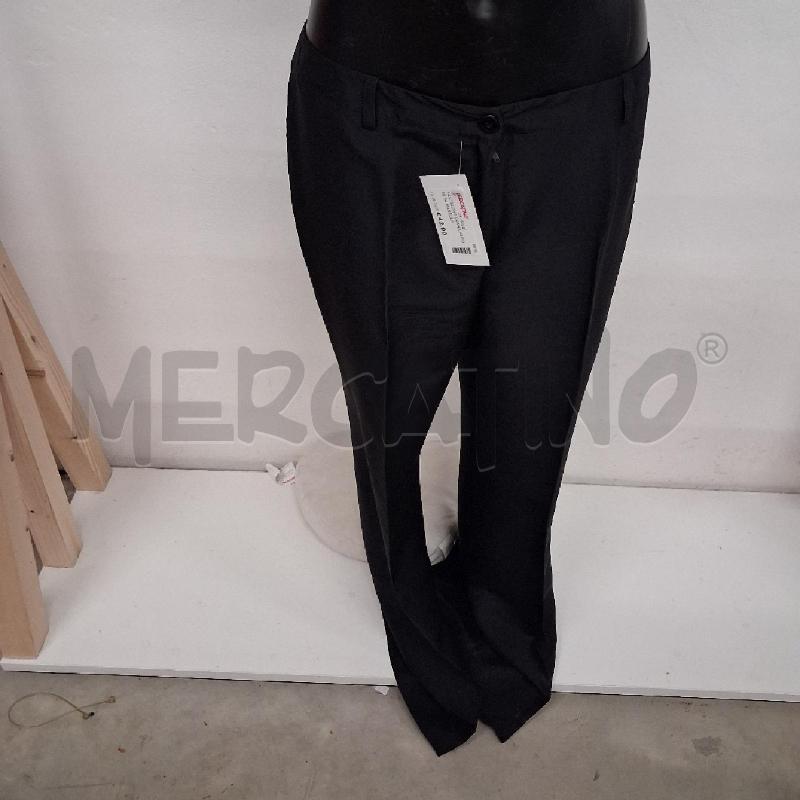 PANTALONE DONNA NERO SETA MARELLA | Mercatino dell'Usato San giorgio del sannio 1