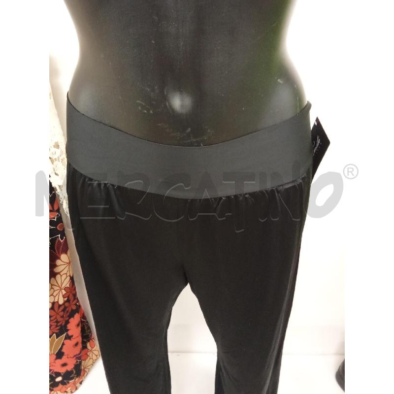 PANTALONE DONNA NERO TWINSET LINGERIE SIMONA BARBIERI | Mercatino dell'Usato San giorgio del sannio 2