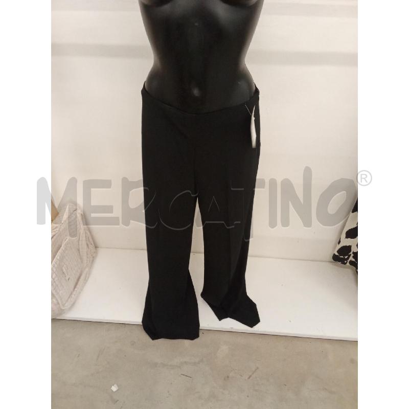 PANTALONE DONNA NERO VITA ALTA VELO  | Mercatino dell'Usato San giorgio del sannio 1