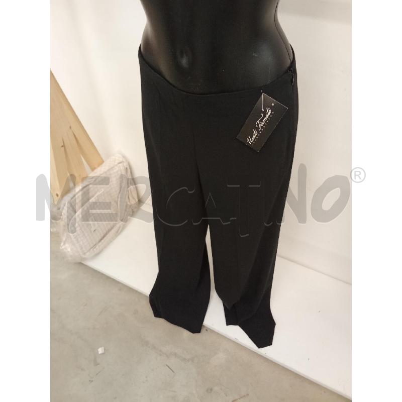 PANTALONE DONNA NERO VITA ALTA VELO  | Mercatino dell'Usato San giorgio del sannio 2