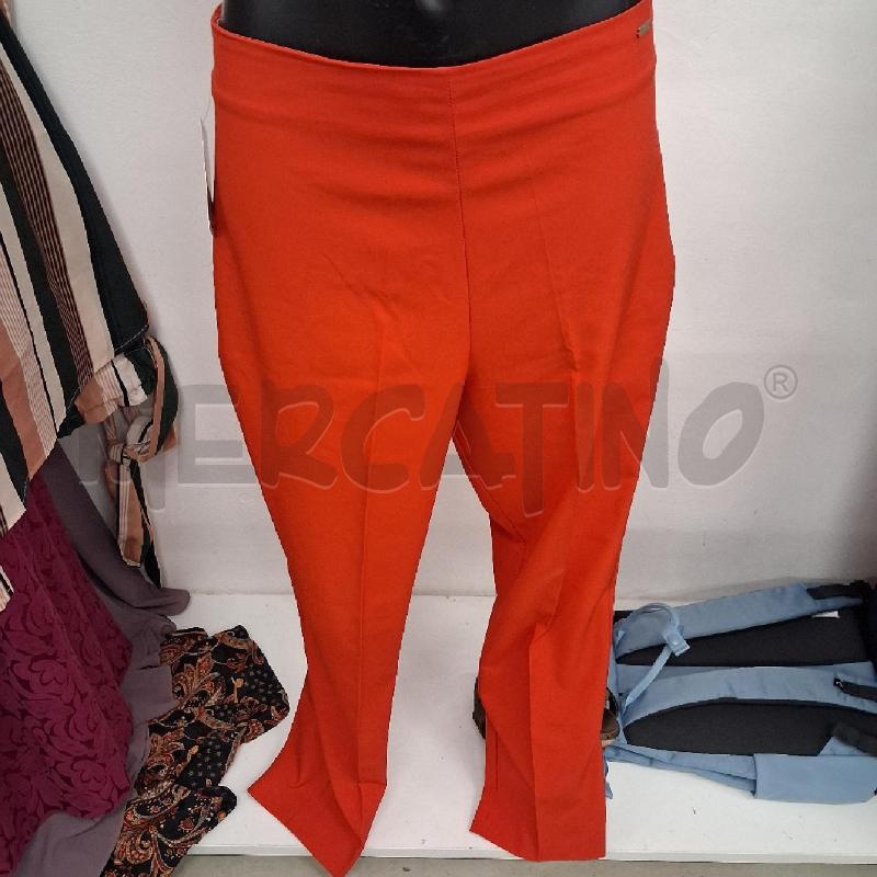 PANTALONE DONNA ROSSO CANNELLA DRITTO | Mercatino dell'Usato San giorgio del sannio 1