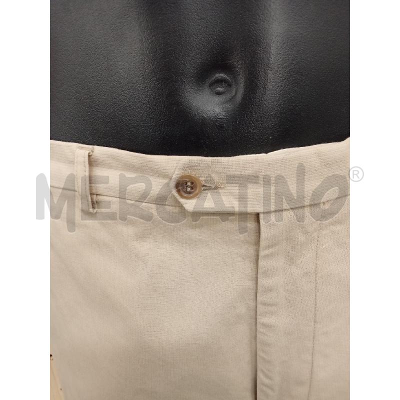 PANTALONE UOMO BEIGE MODELLO CLASSICO GERANI | Mercatino dell'Usato San giorgio del sannio 3