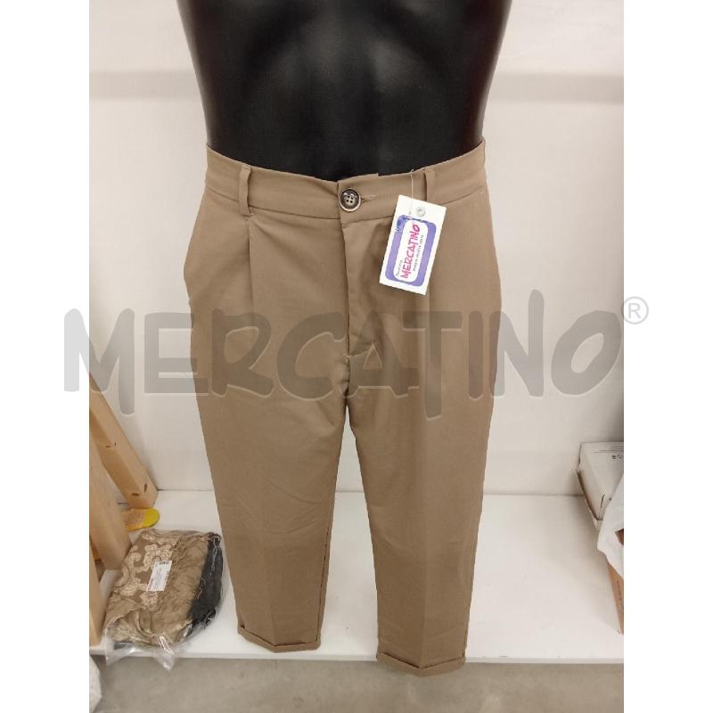 PANTALONE UOMO BEIGE MOLLA IN VITA SOLDIER  | Mercatino dell'Usato San giorgio del sannio 2